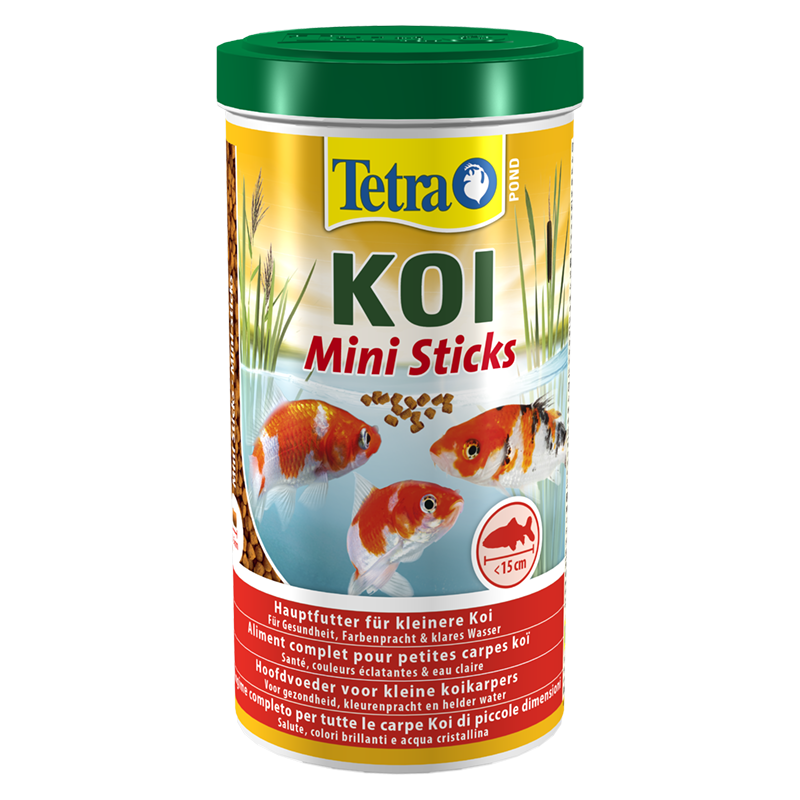 Alimentation Tetra Pond Koï Sticks pour poissons de bassin
