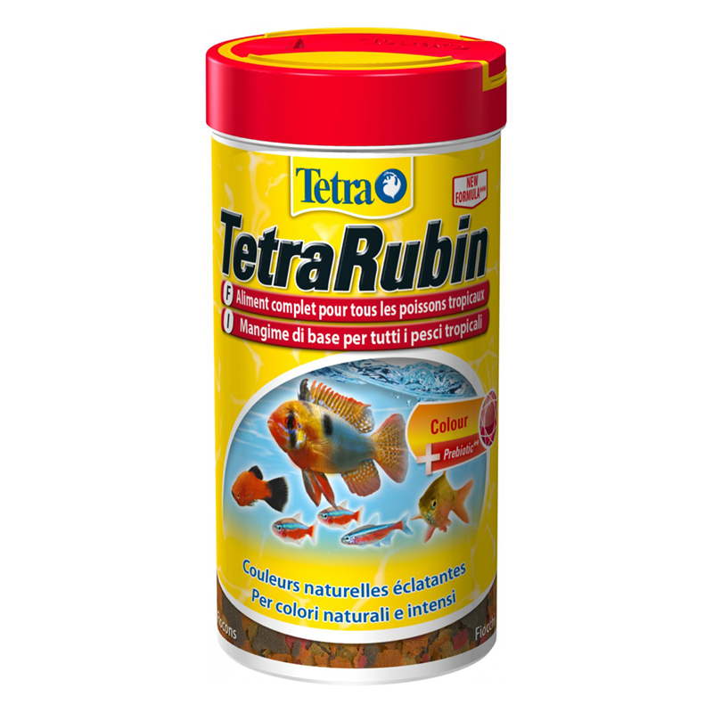 Tetra Rubin Fish Food Flakes - Nourriture pour poissons - 3 x 100 ml